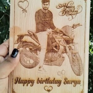 Wooden Engraving 8×6 inch