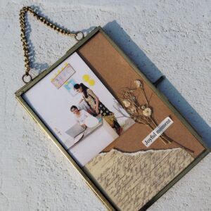 Vintage Hanging Frame – "Joyful Moment"
